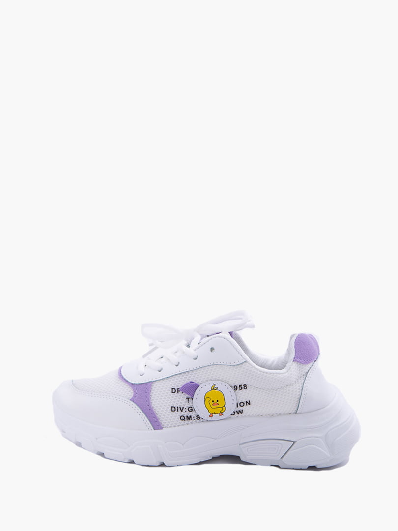 Кросівки біло-фіолетові | 5426918