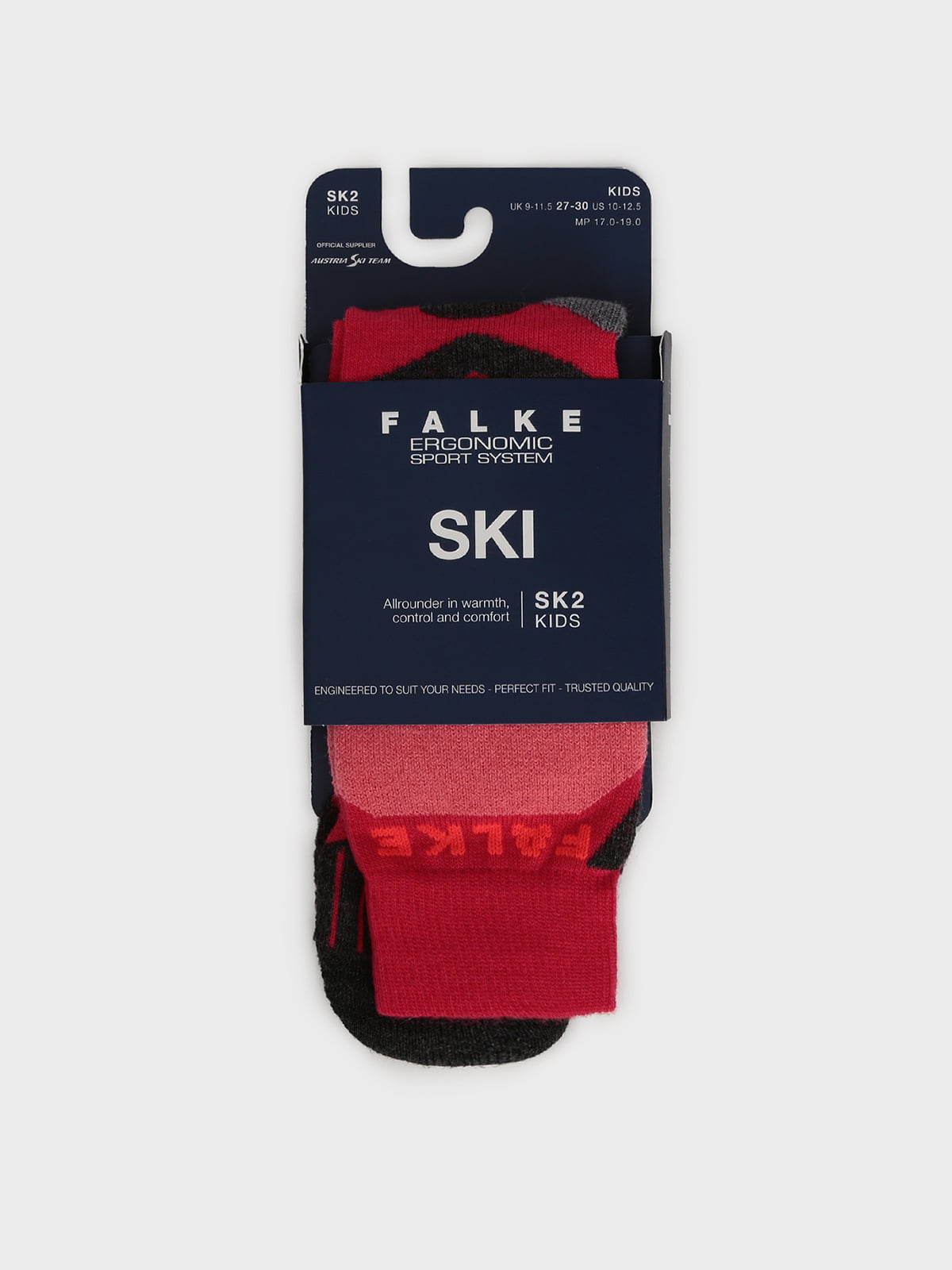 Шкарпетки лижні червоні | 5260392