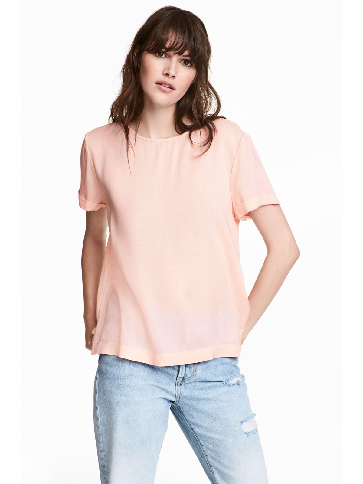 Блуза пудрового кольору | 5432151