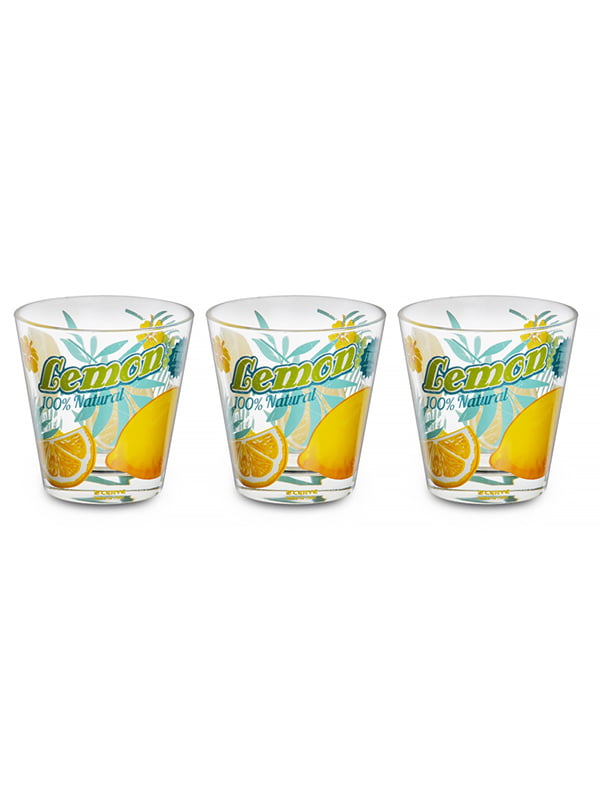 Набір склянок «Лимон» (3 шт., 250 мл) | 5443411