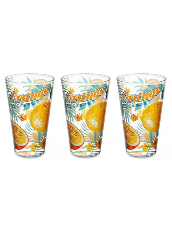 Набір склянок «Апельсин» (3 шт., 310 мл) | 5443414
