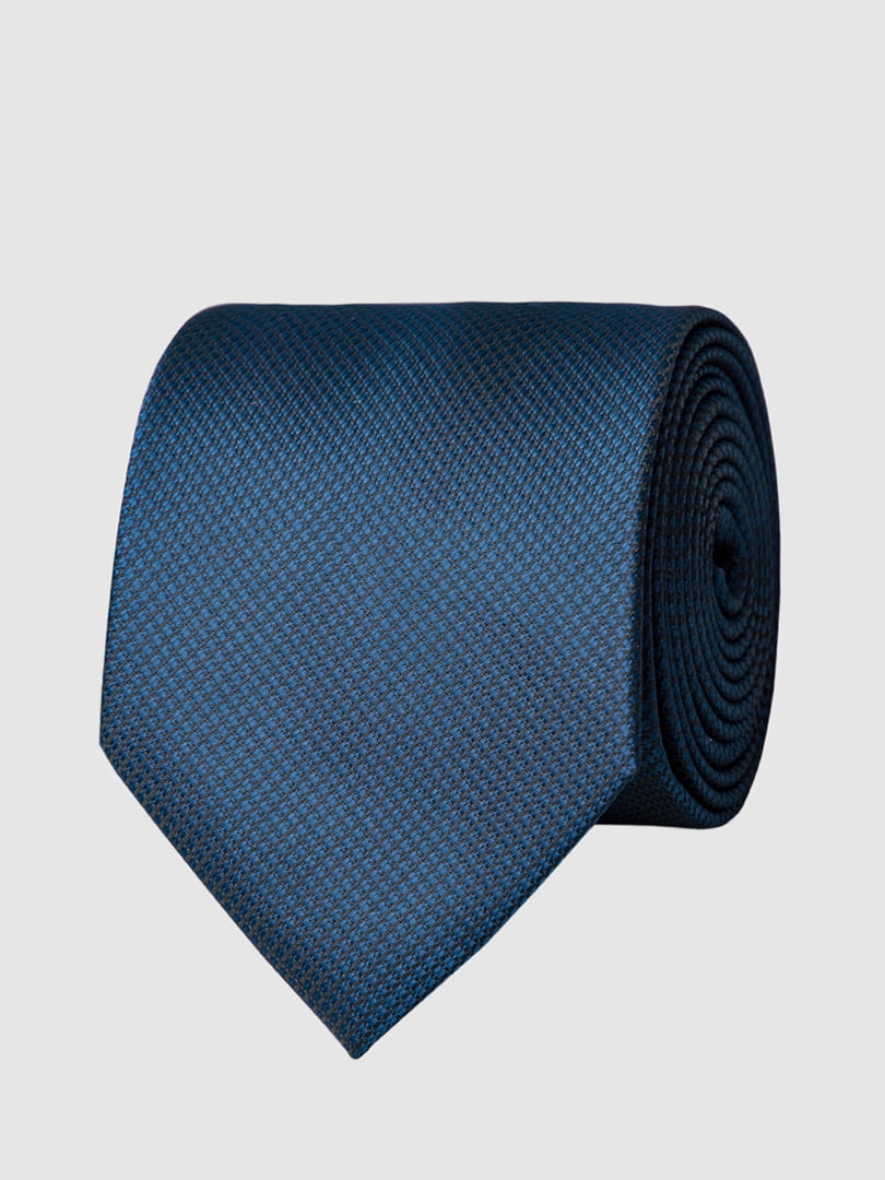 Краватка синя з візерунком | 5444506