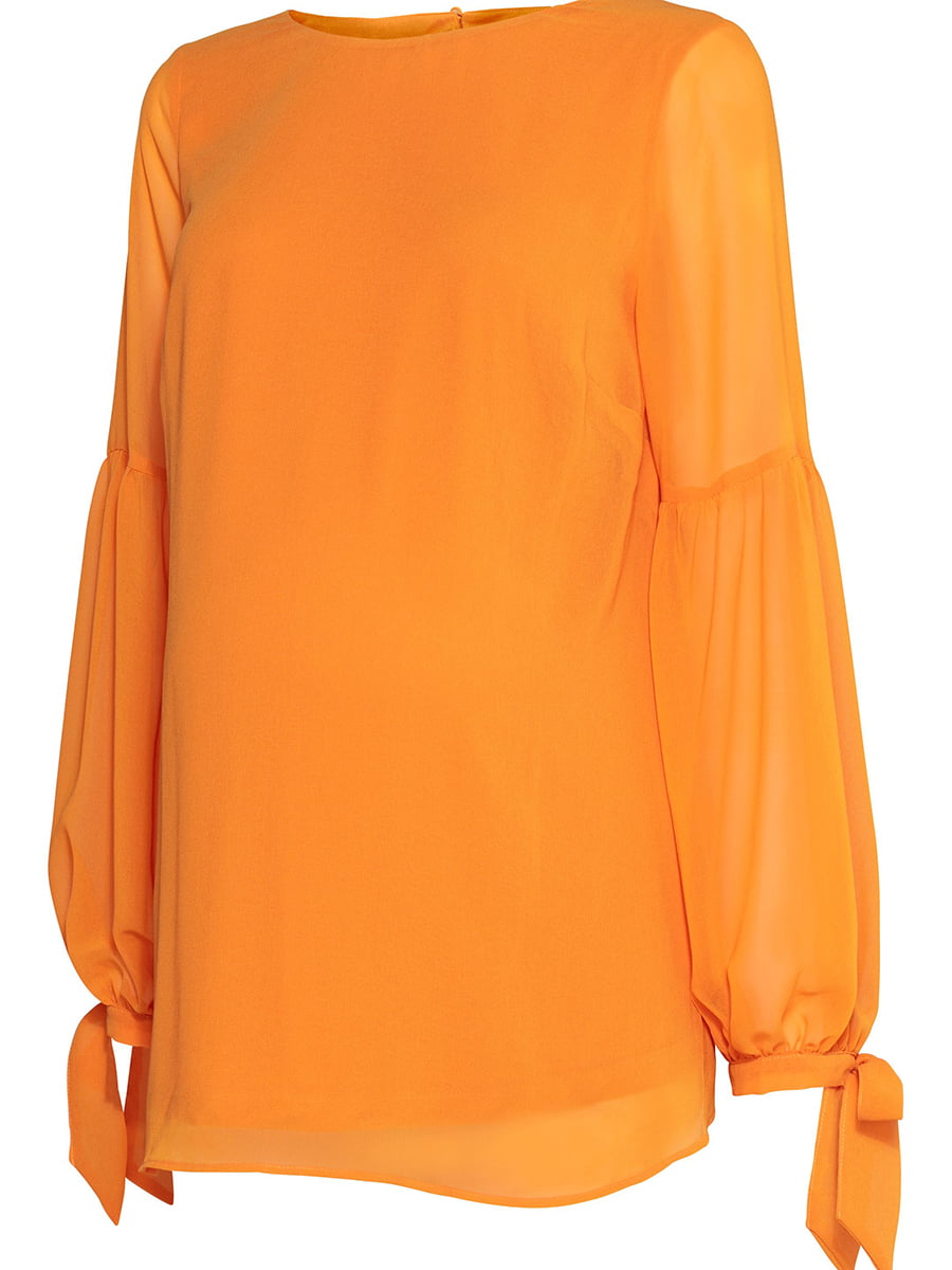 Блуза для вагітних помаранчева | 5450592