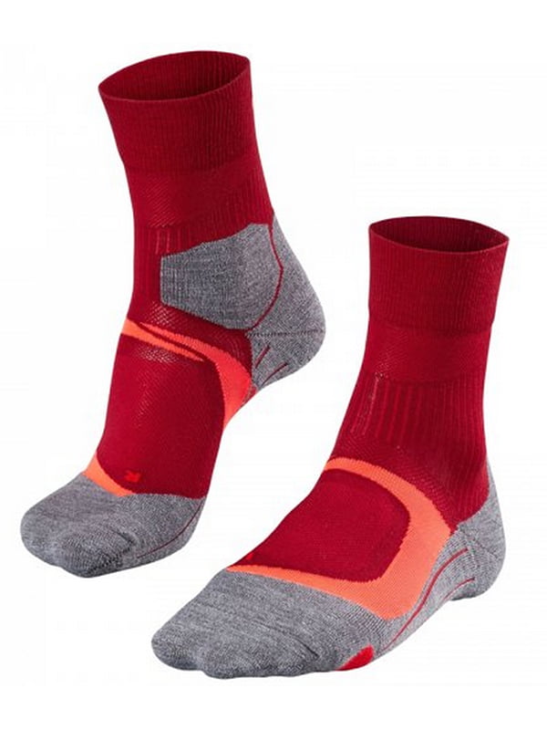 Шкарпетки сіро-червоні | 5460278