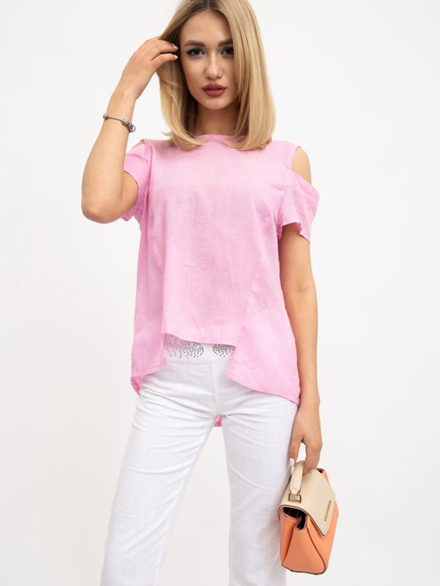 Блуза розовая | 5461673