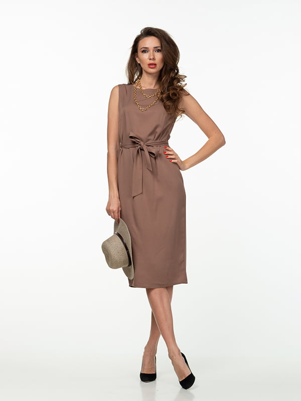 Платье коричневое | 5461928