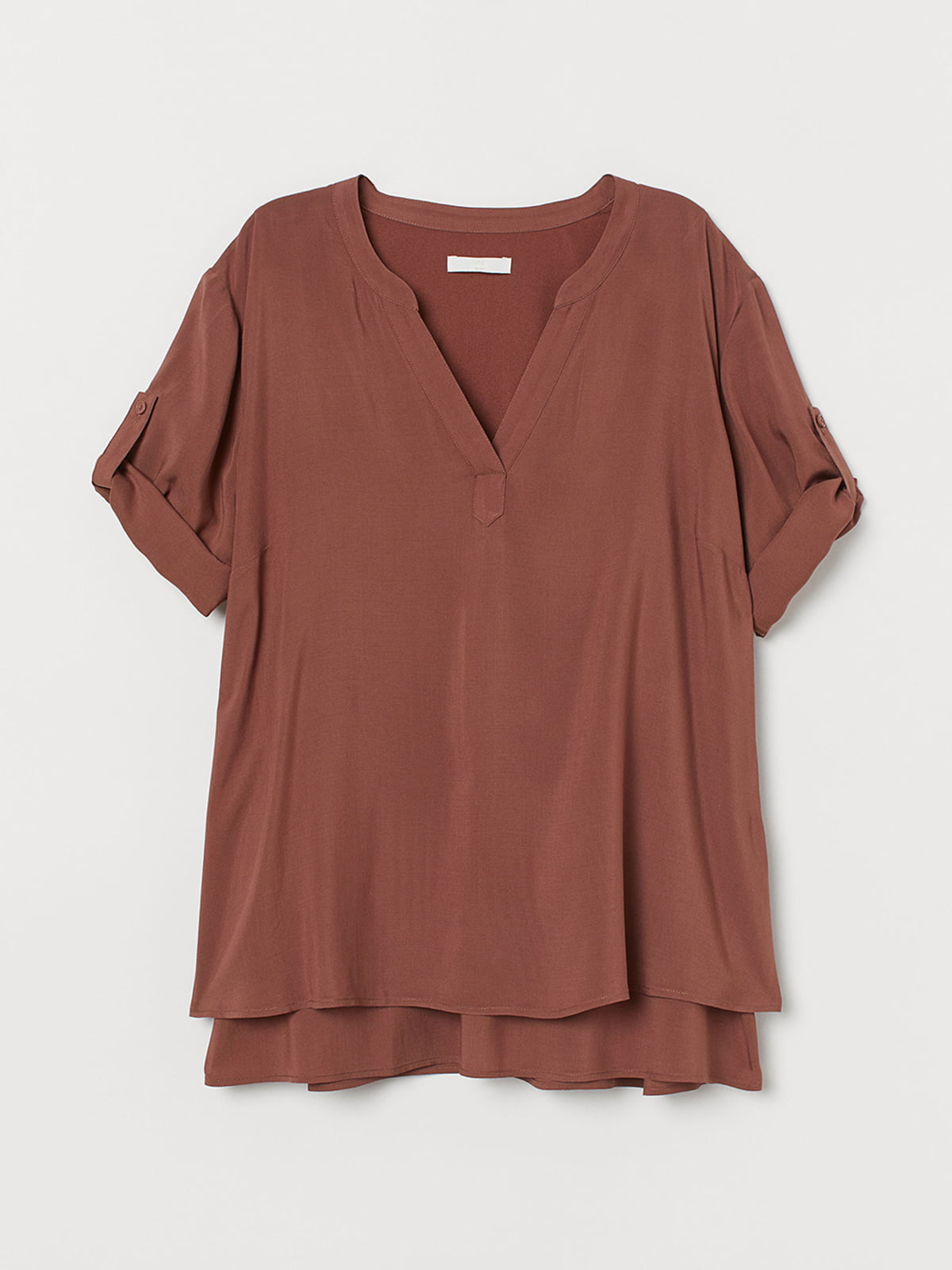 Блуза для кормящих мам коричневая | 5477164