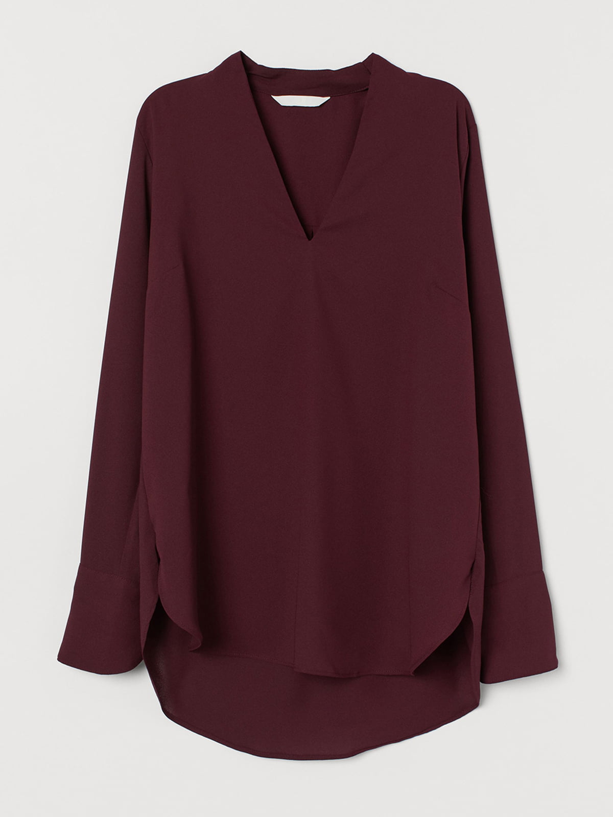 Блуза темно-бордова | 5477397