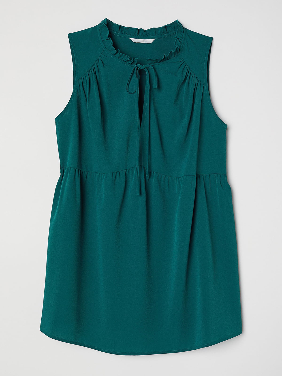 Блуза для беременных темно-зеленая | 5477542