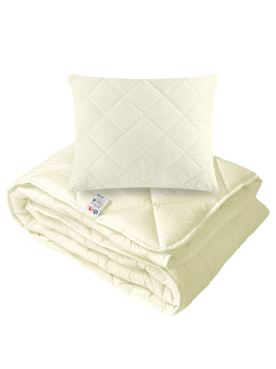 Набор: одеяло зимнее (140х210 см) и подушка (50х70 см) | 5475881