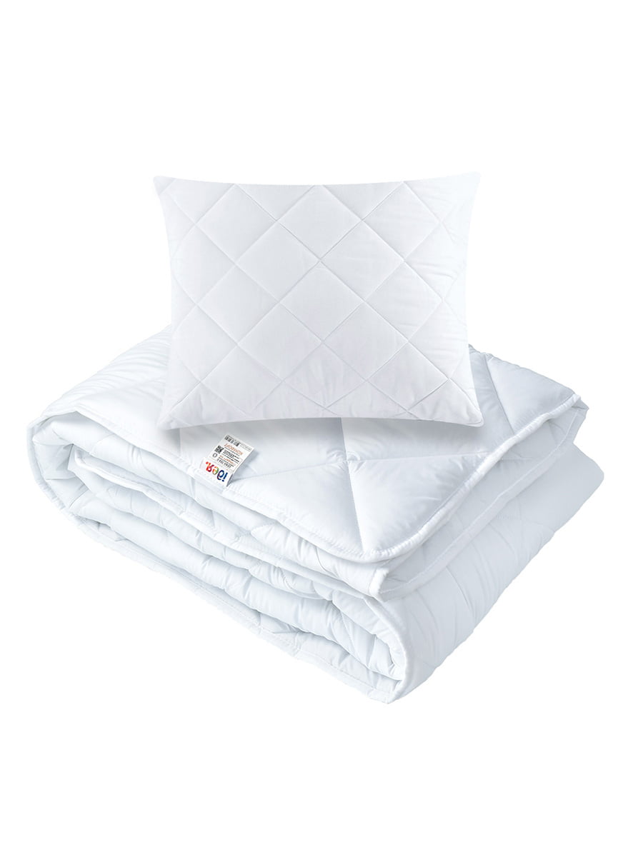 Набор: одеяло зимнее (140х210 см) и подушка (50х70 см) | 5478096