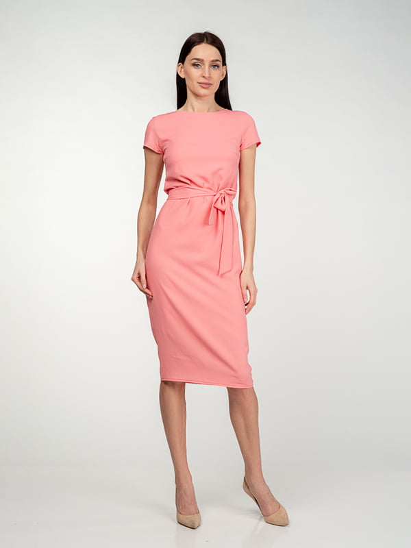 Сукня рожево-коралового кольору | 5473380