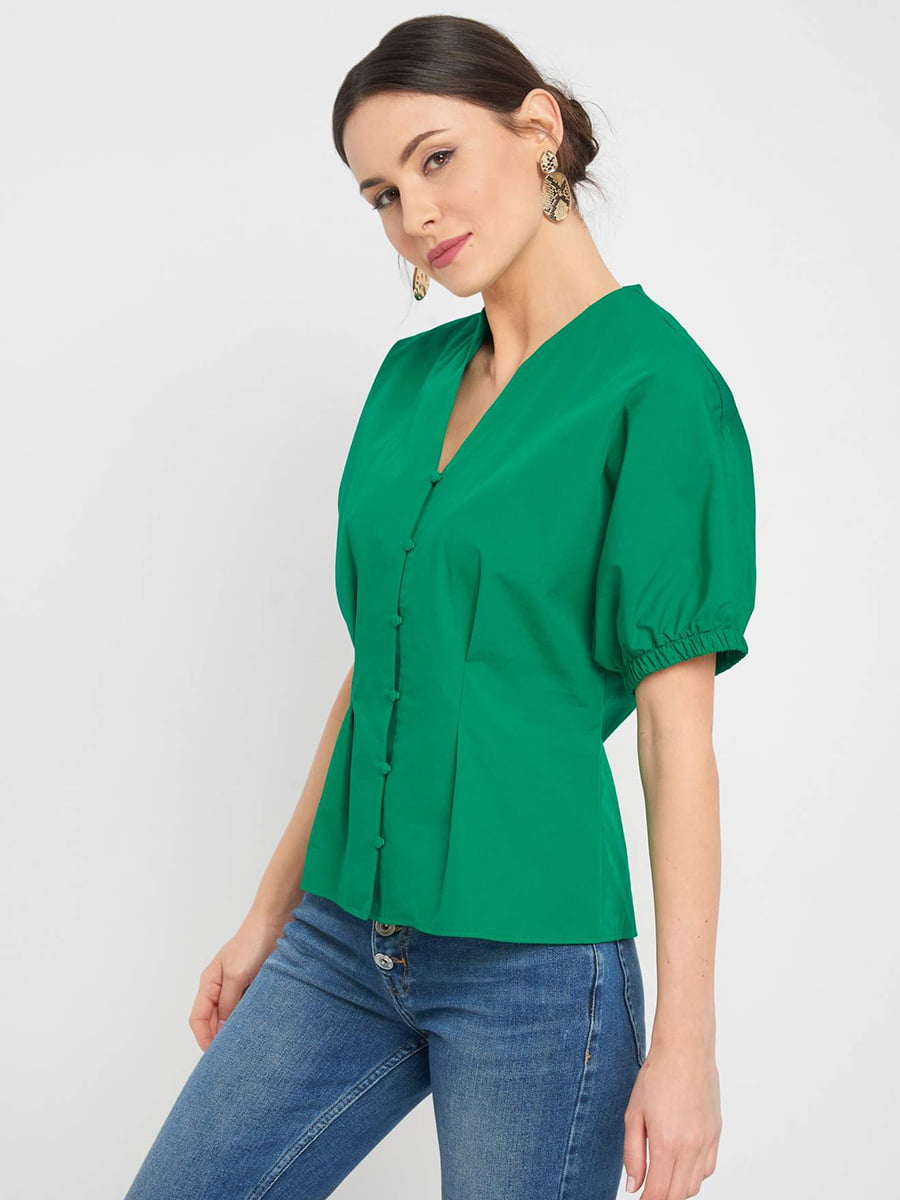 Блуза зеленая | 5488485