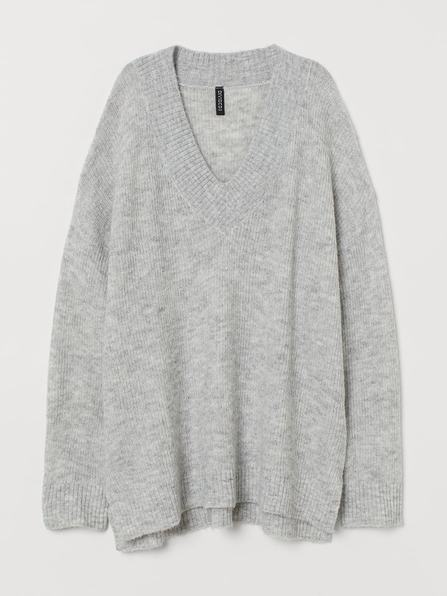 Пуловер серый | 5490561