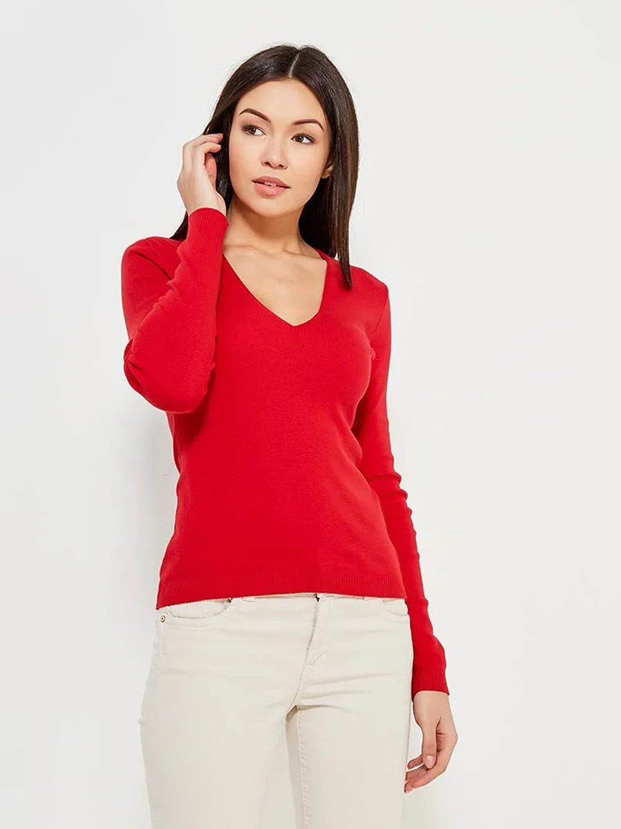 Пуловер красный | 5507290