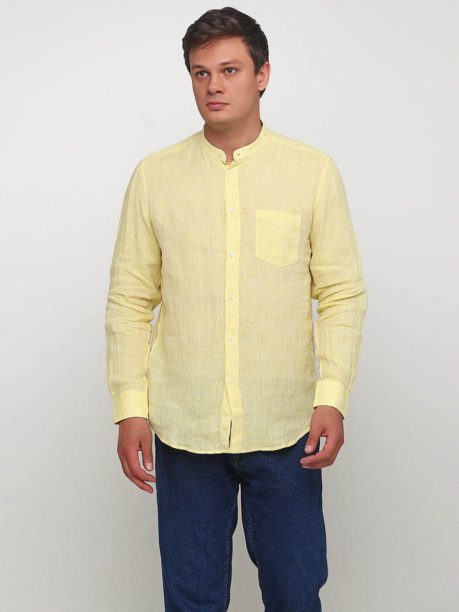 Рубашка желтая | 5507366