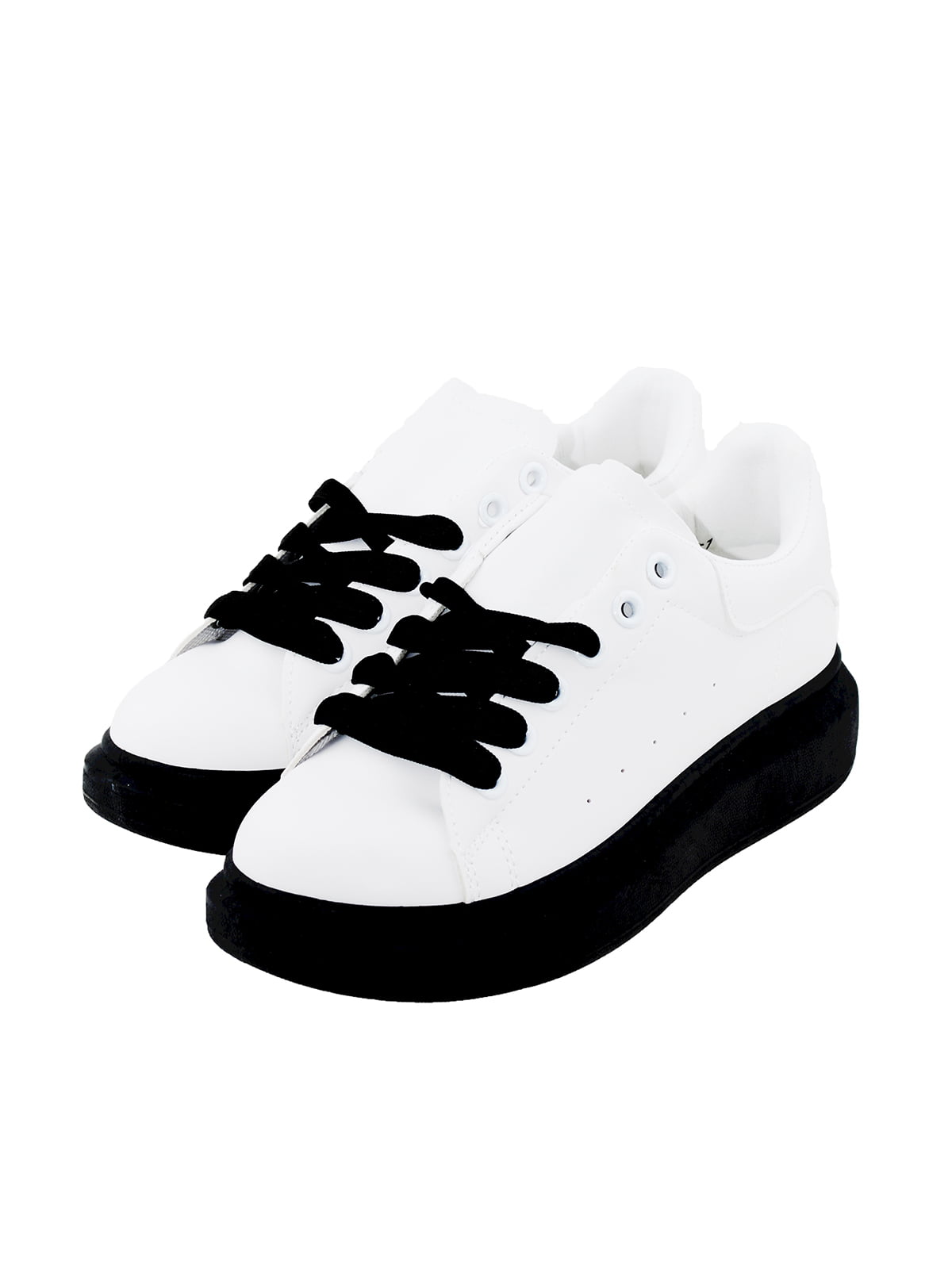 Кросівки біло-чорні | 5488562