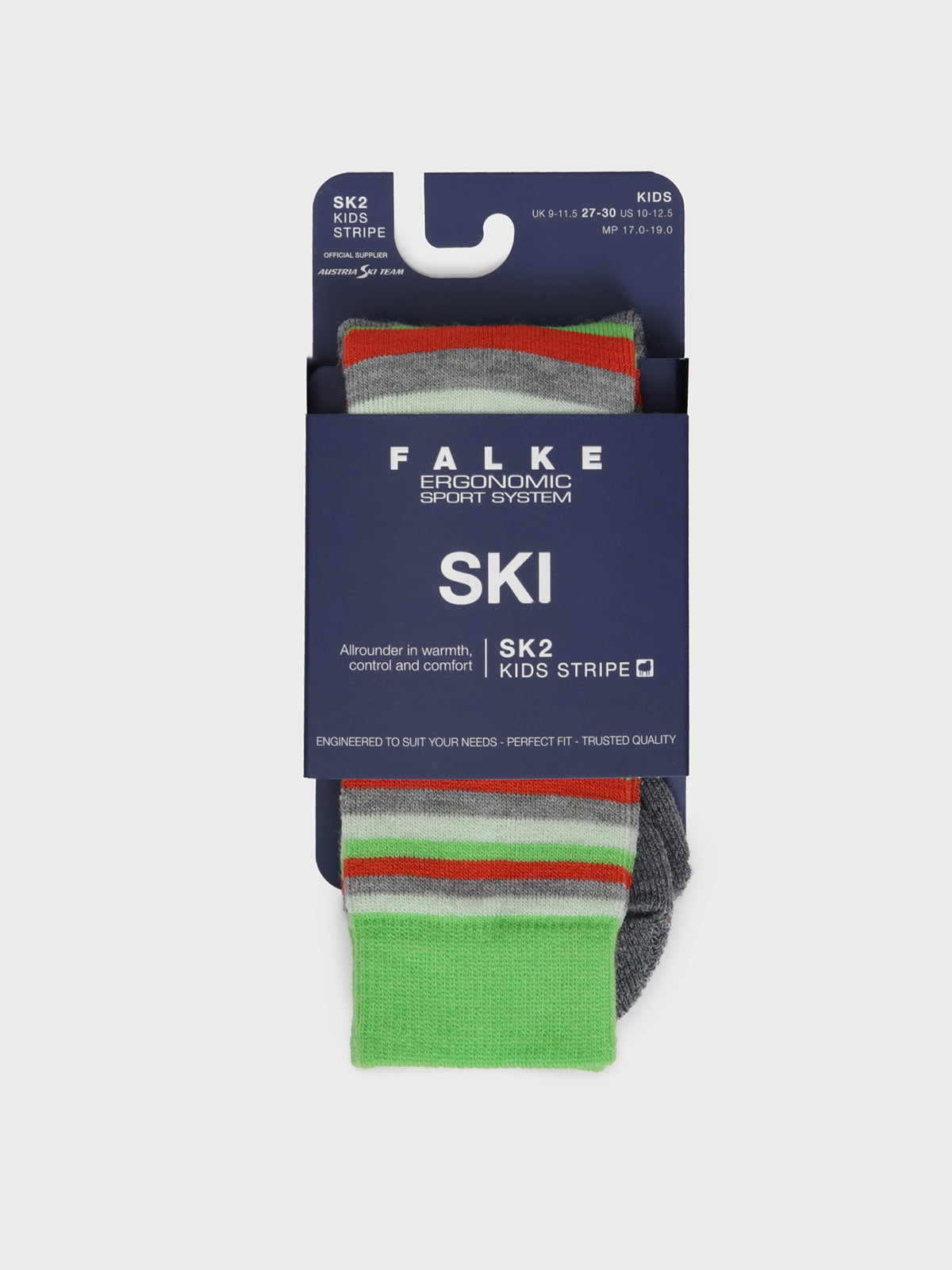 Носки лыжные в полоску | 5512904