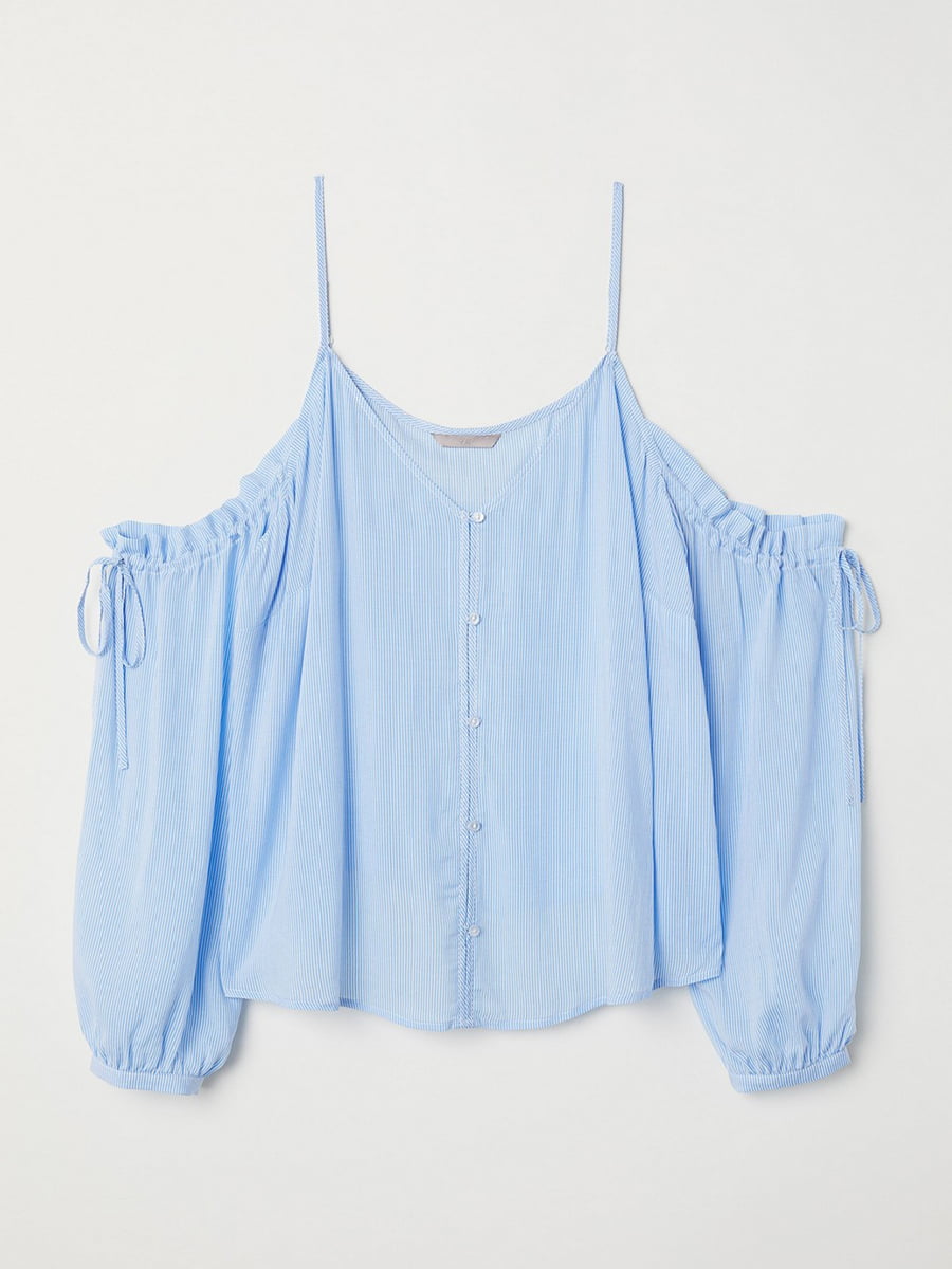 Блуза голубая | 5517830