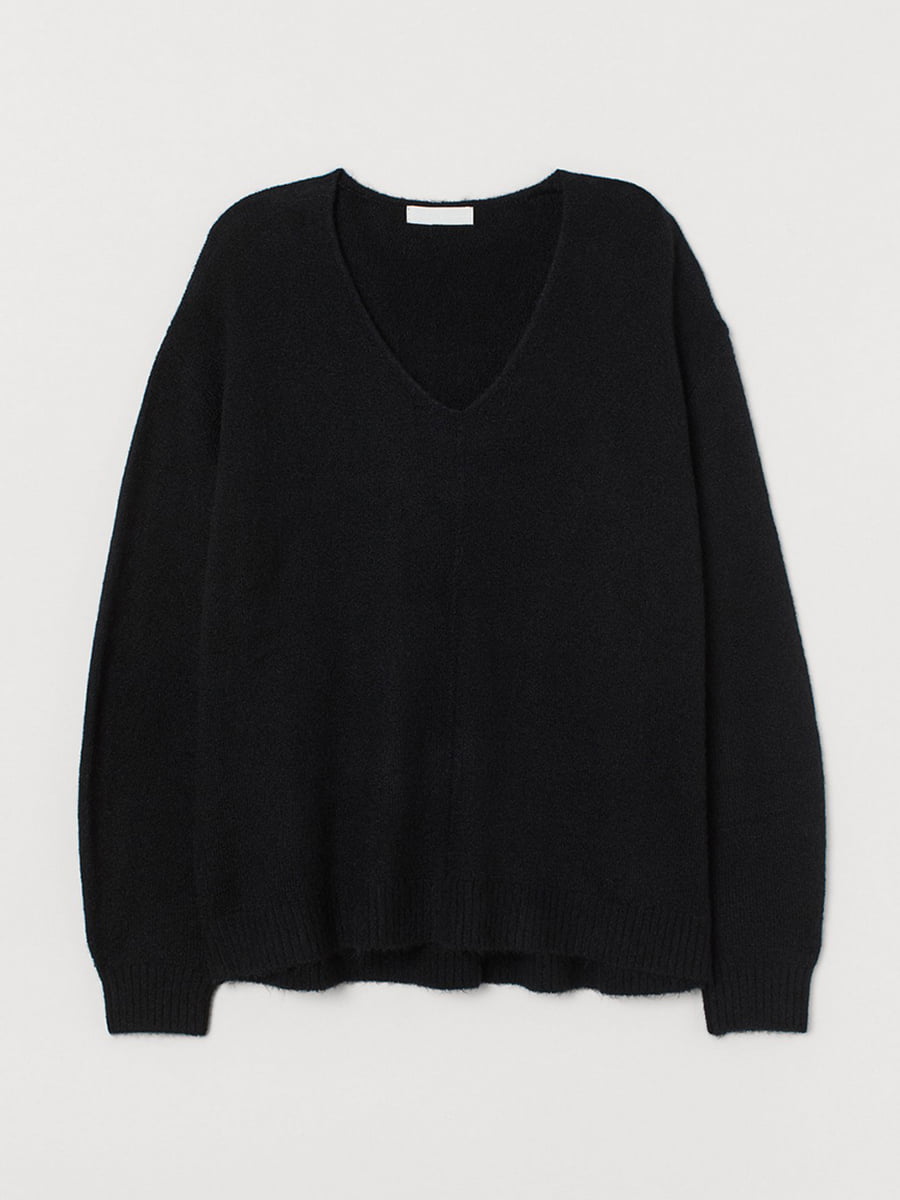 Пуловер чорний | 5518272