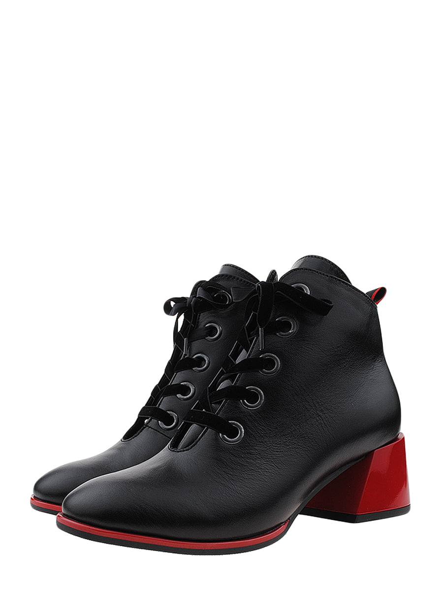 Ботинки черно-красные | 5507982