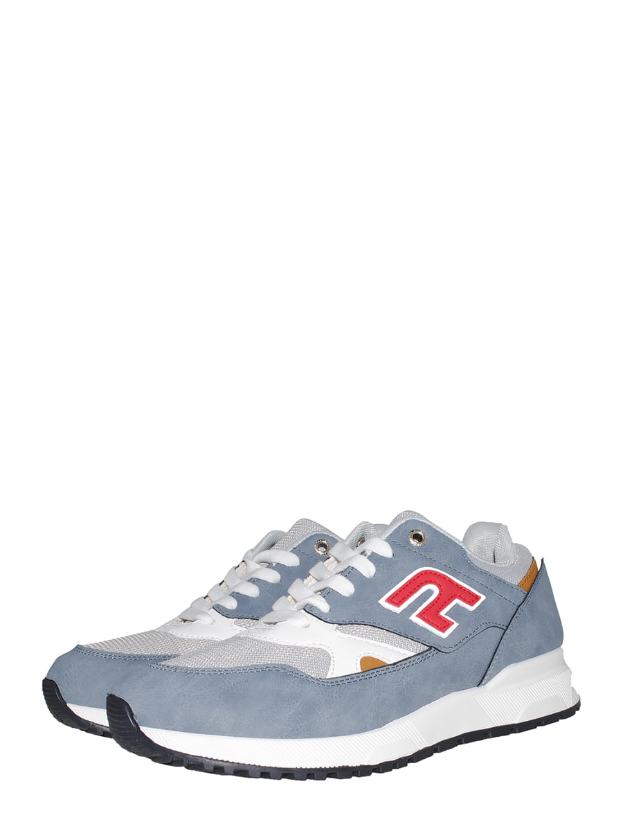 Кросівки блакитного кольору з логотипом | 5519644