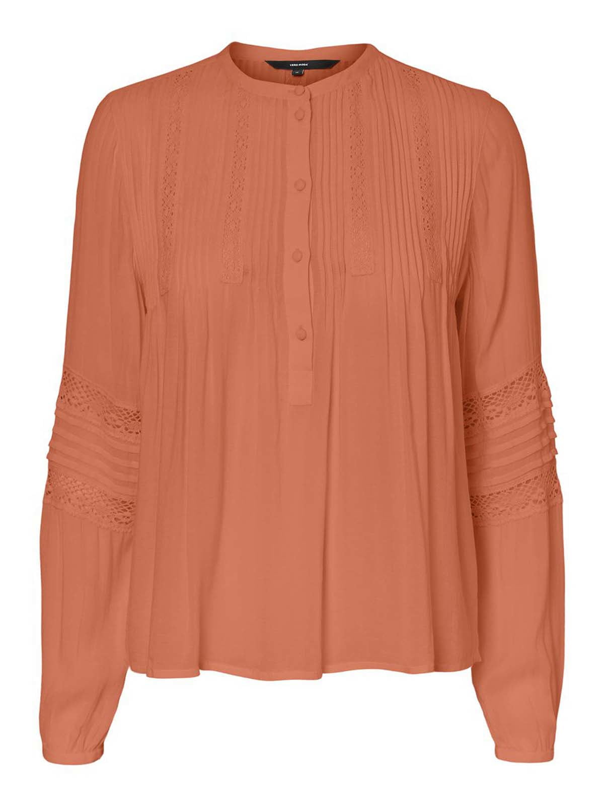 Блуза кораллового цвета | 5530014
