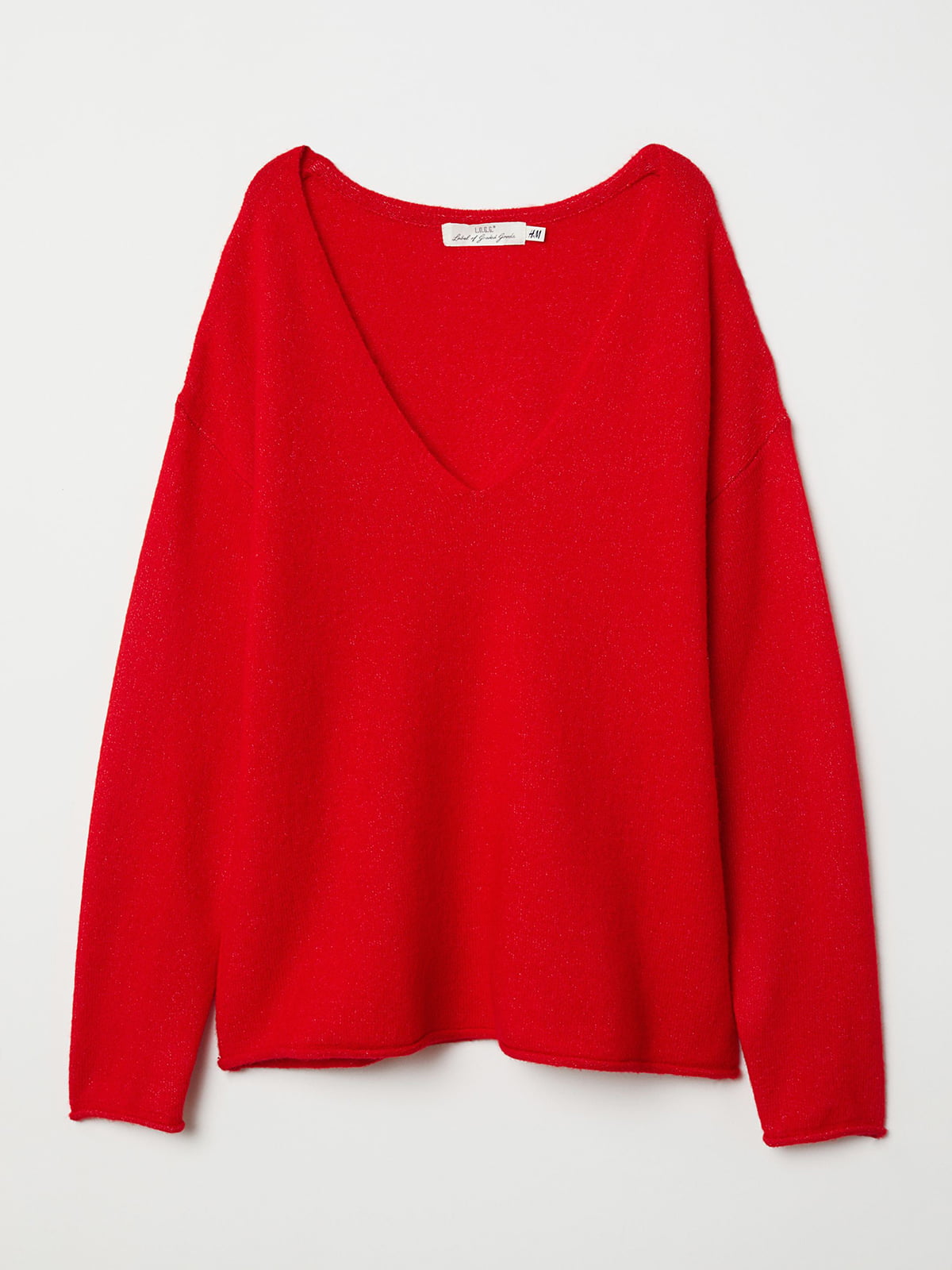 Пуловер красный | 5519333