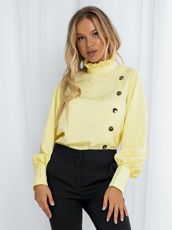 Блуза лимонного кольору | 5561082