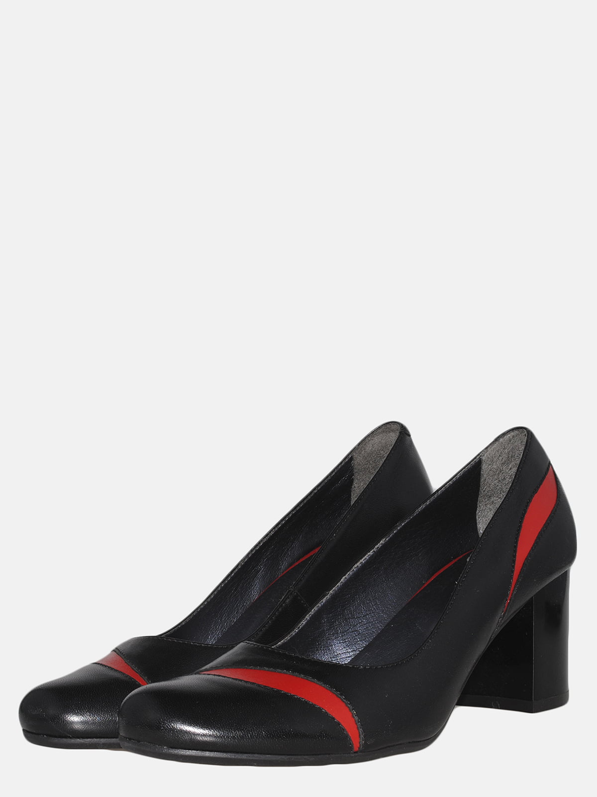 Туфлі чорно-червоні | 5561289