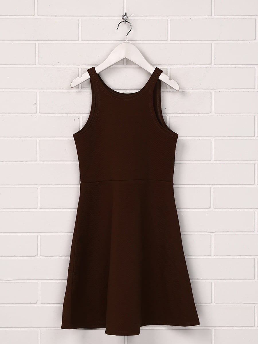 Платье темно-коричневое | 5567727
