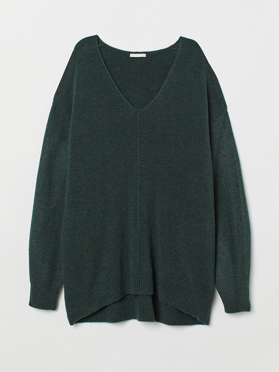Пуловер зелений | 5567936