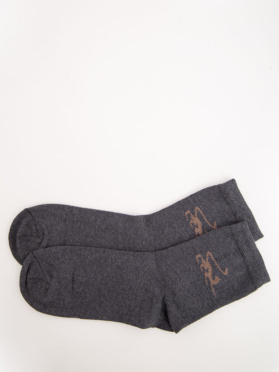 Шкарпетки темно-сірі | 5569021