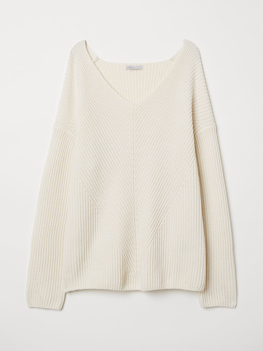Пуловер молочного цвета | 5552183
