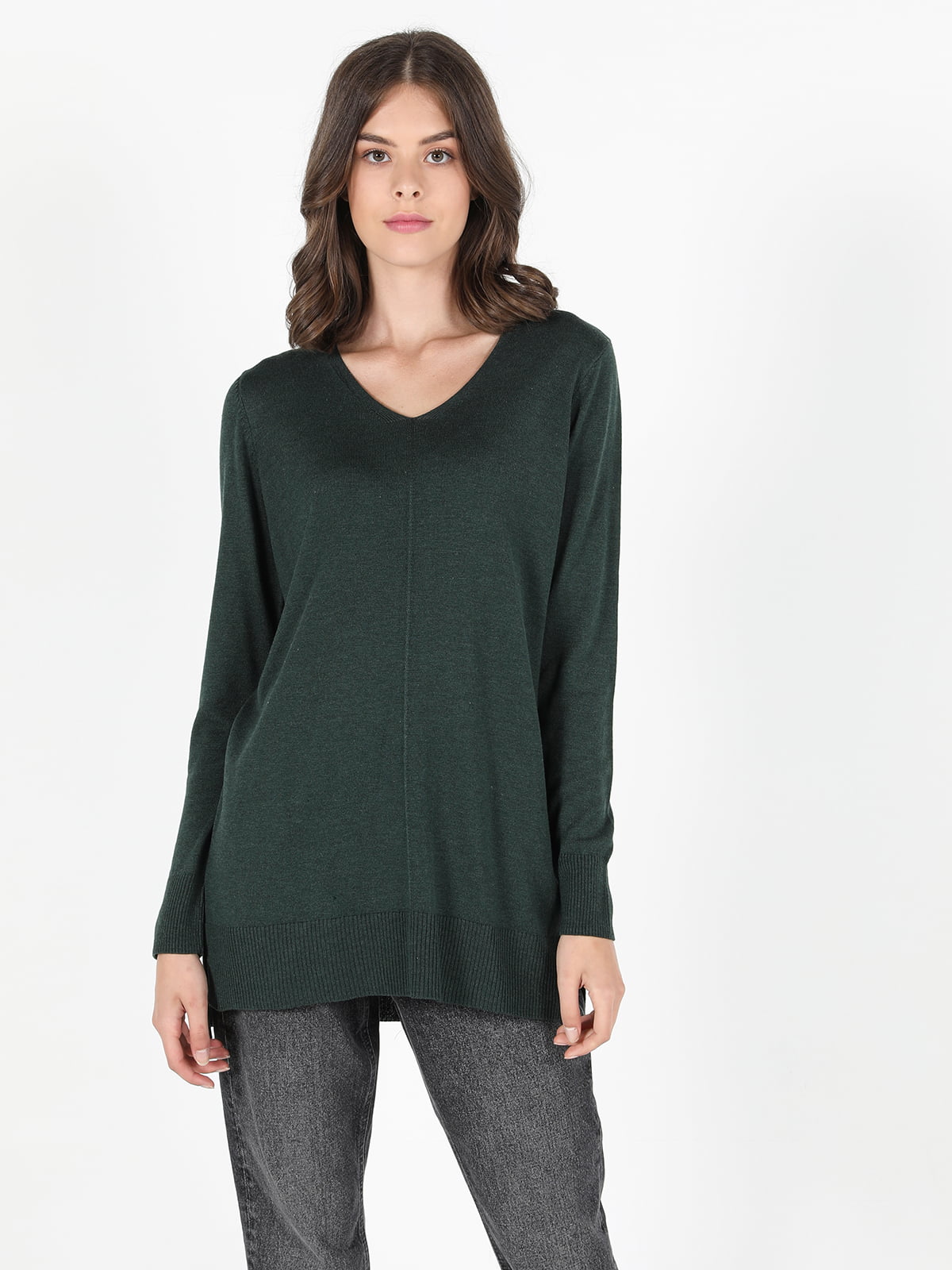 Пуловер зелений | 5577657