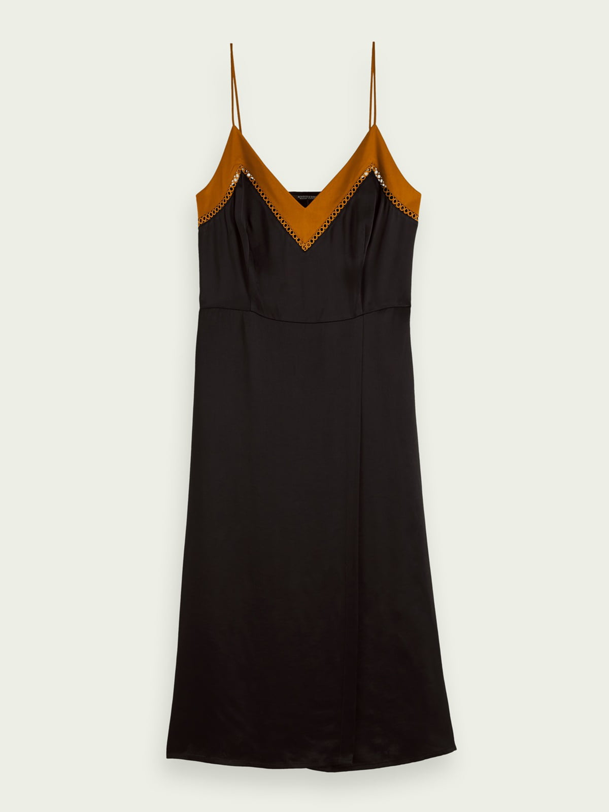 Сукня чорно-гірчичного кольору | 5580544