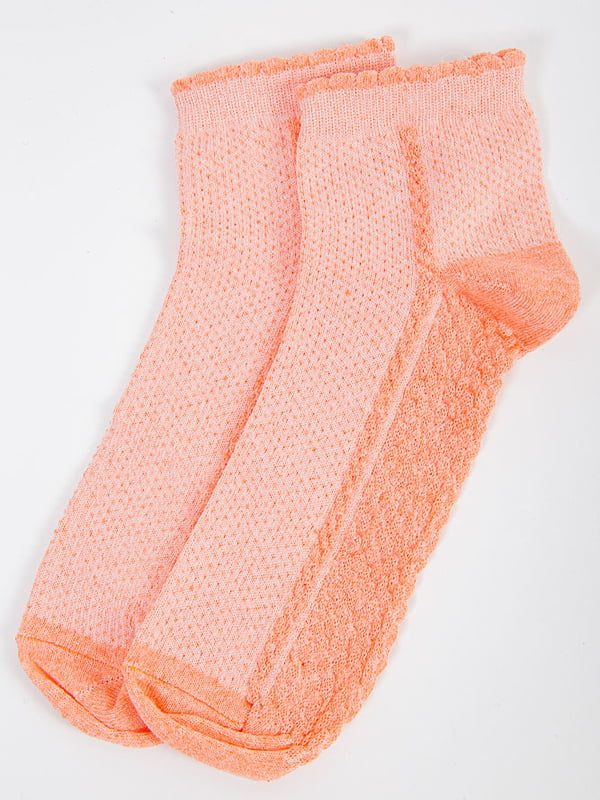 Носки персикового цвета | 5584915