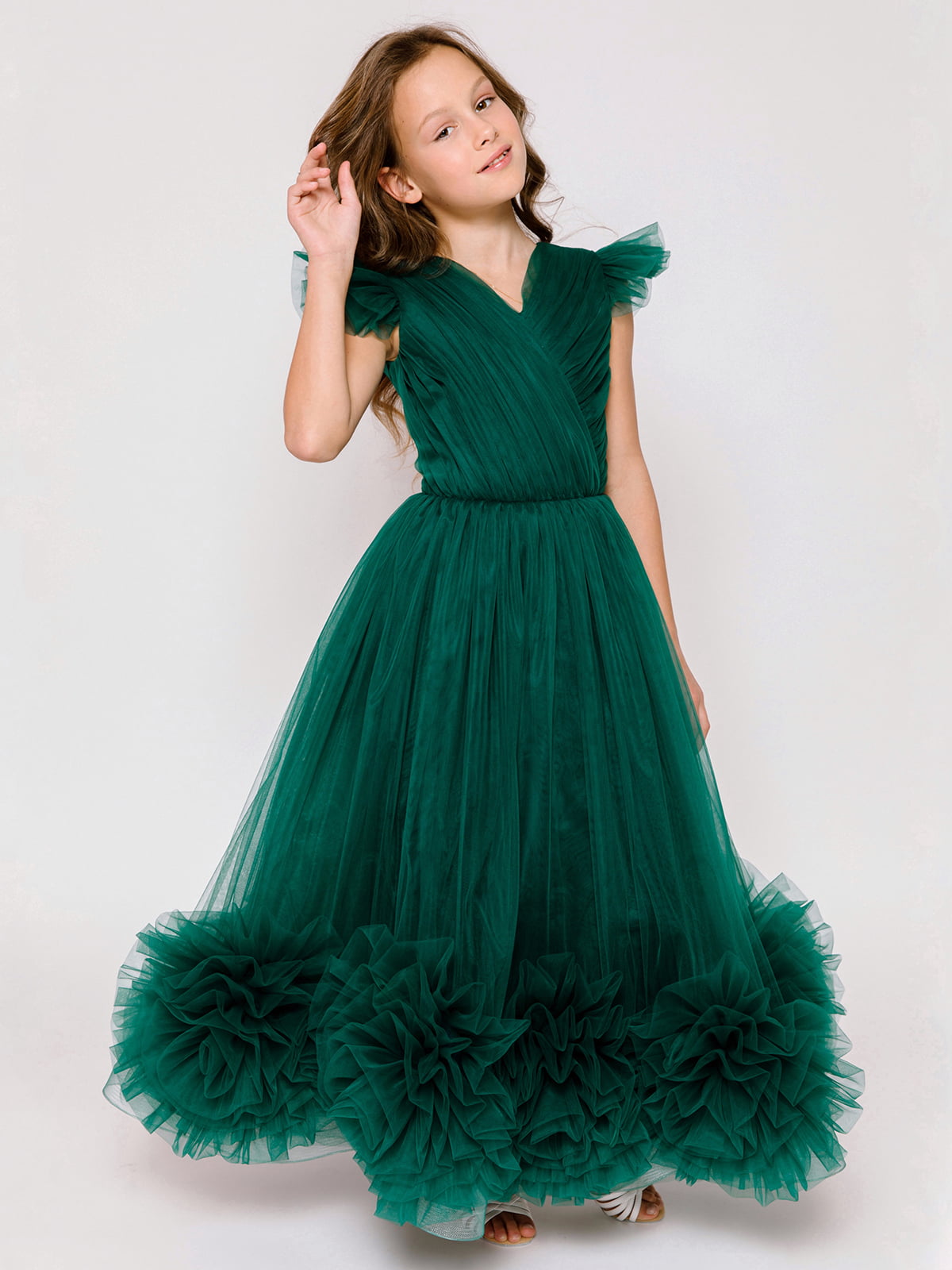 Платье зеленое | 5596552