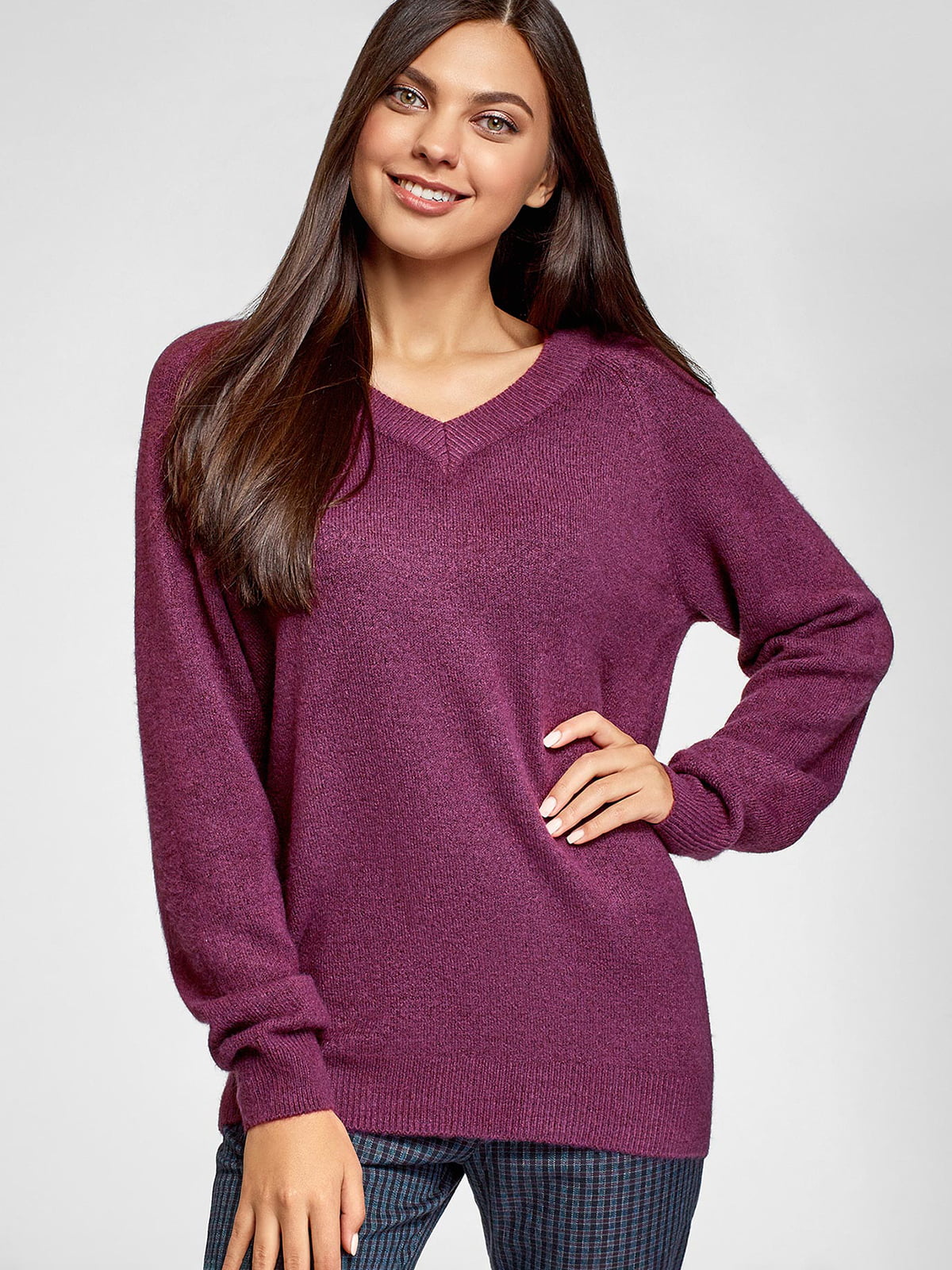 Пуловер цвета фуксии | 5603711