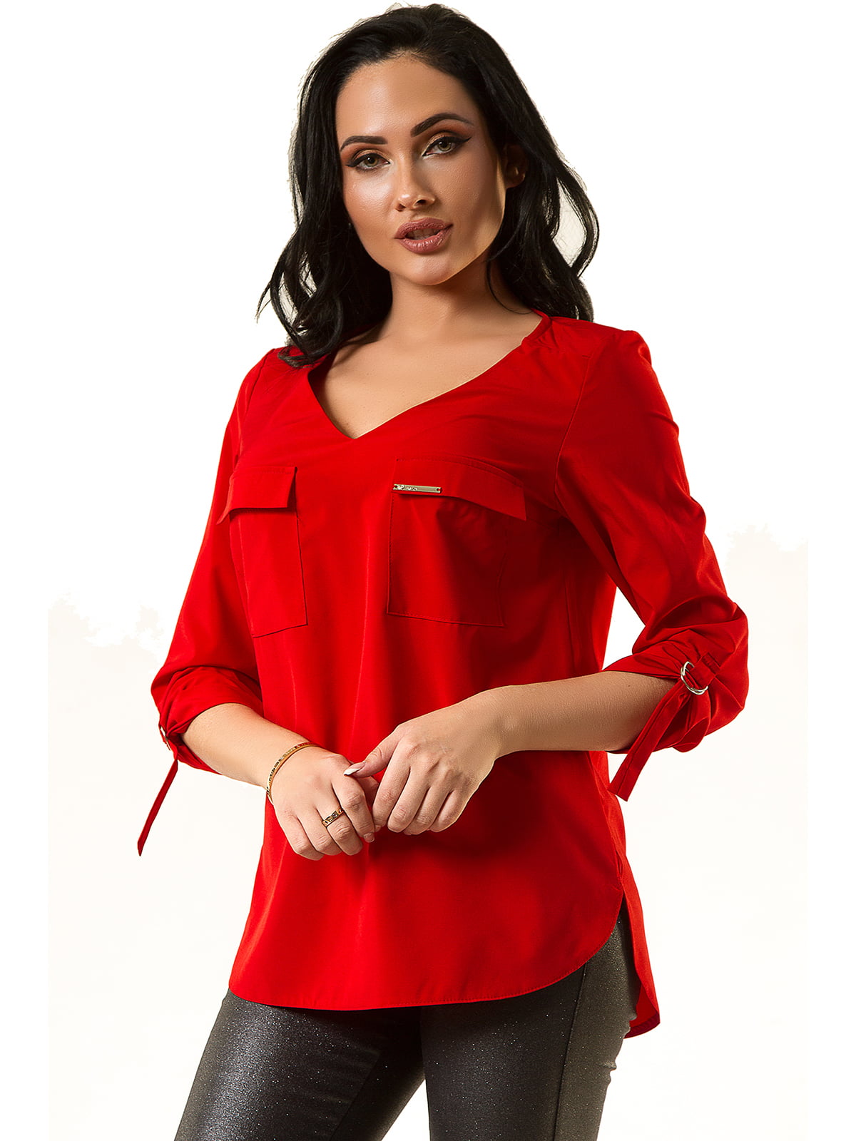 Блуза червона | 5360319