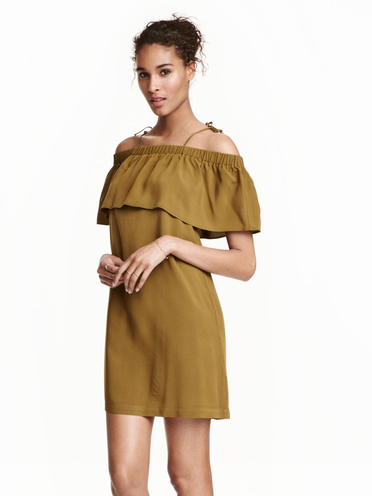 Сукня оливкового кольору | 5619780