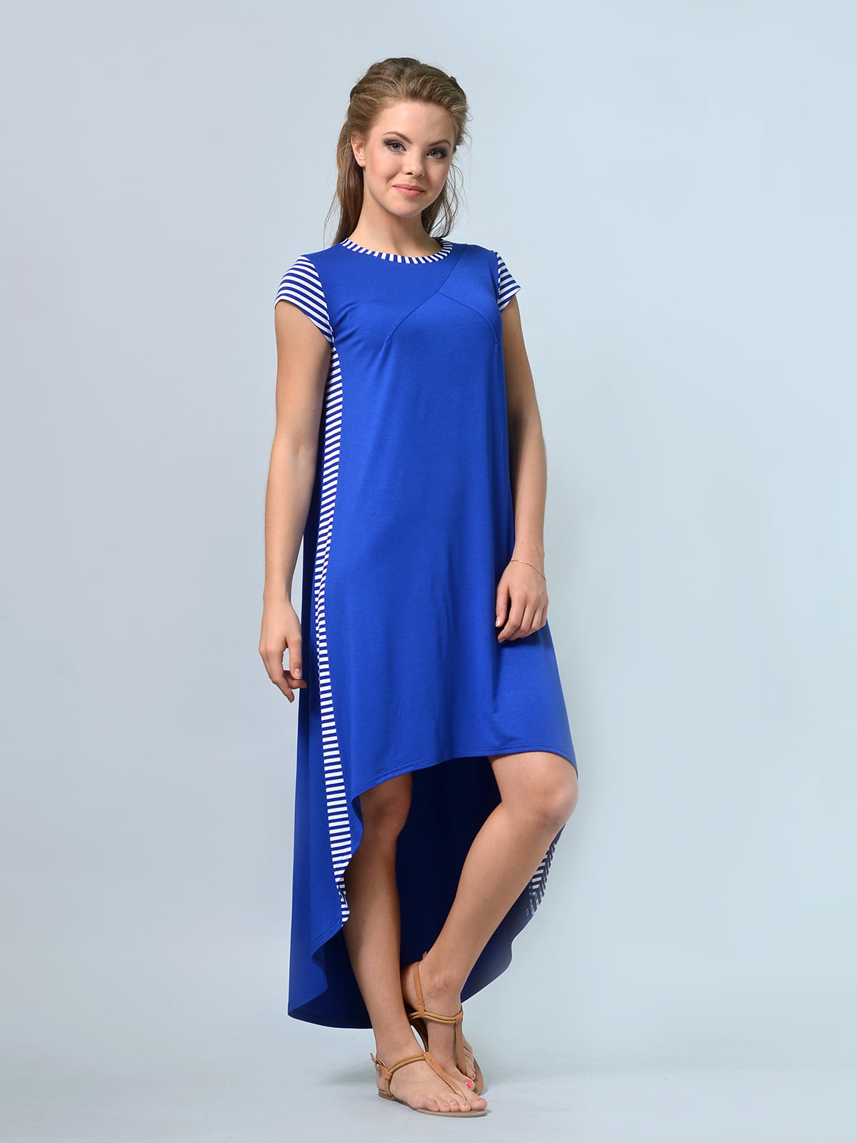Сукня синя в смужку | 5620977