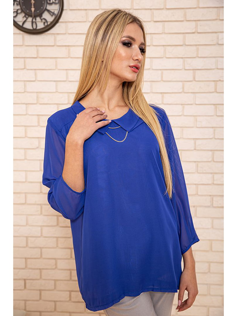 Блуза синяя | 5624863