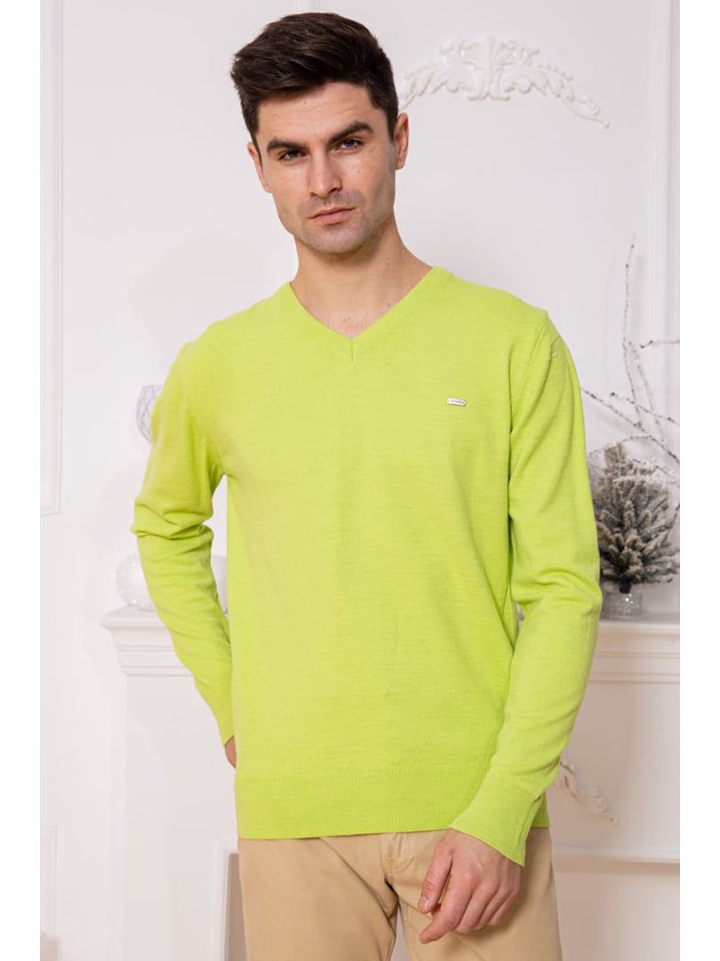 Пуловер салатового кольору | 5625224