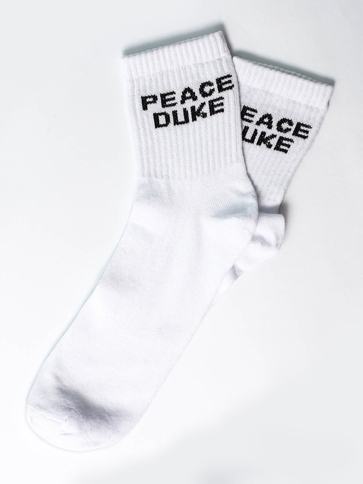 Шкарпетки білі з малюнком | 5631177