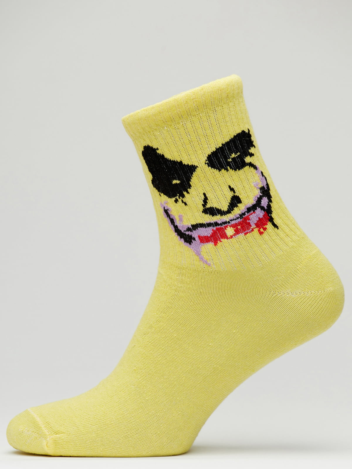 Шкарпетки жовті з малюнком | 5631209