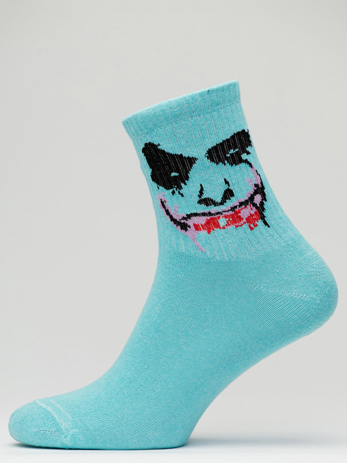 Шкарпетки блакитні з малюнком | 5631211