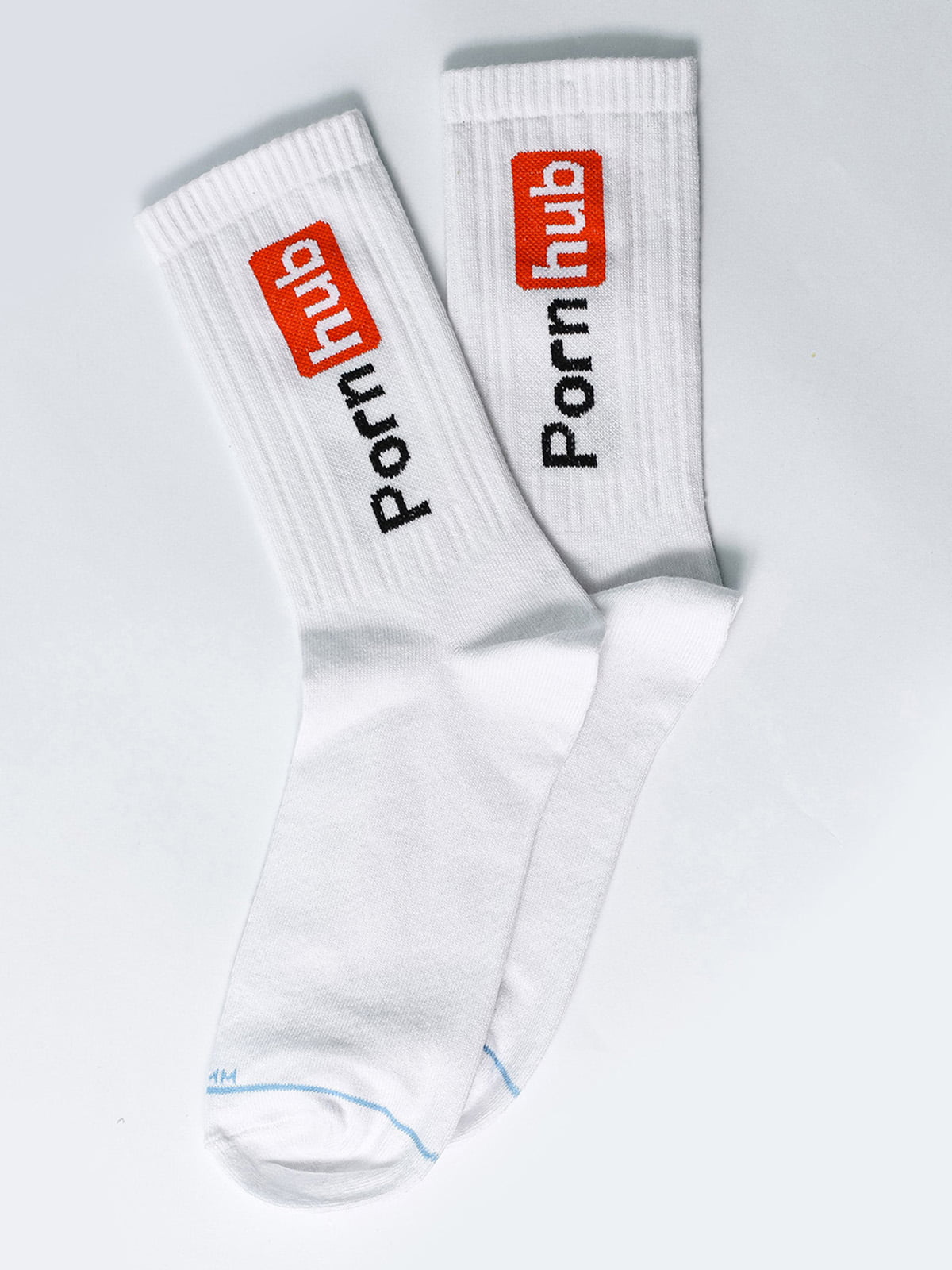 Шкарпетки білі з написом | 5631274