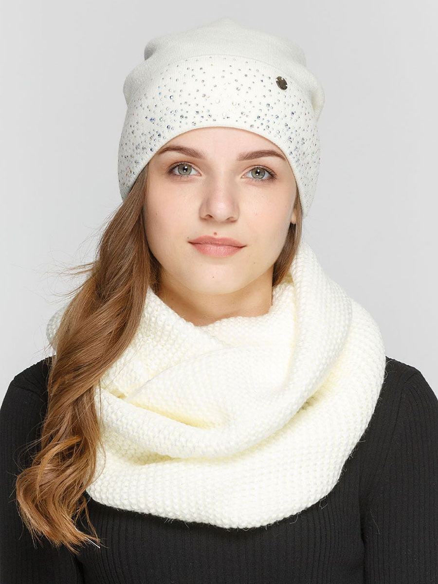 Комплект: шапка и шарф-снуд | 5640525