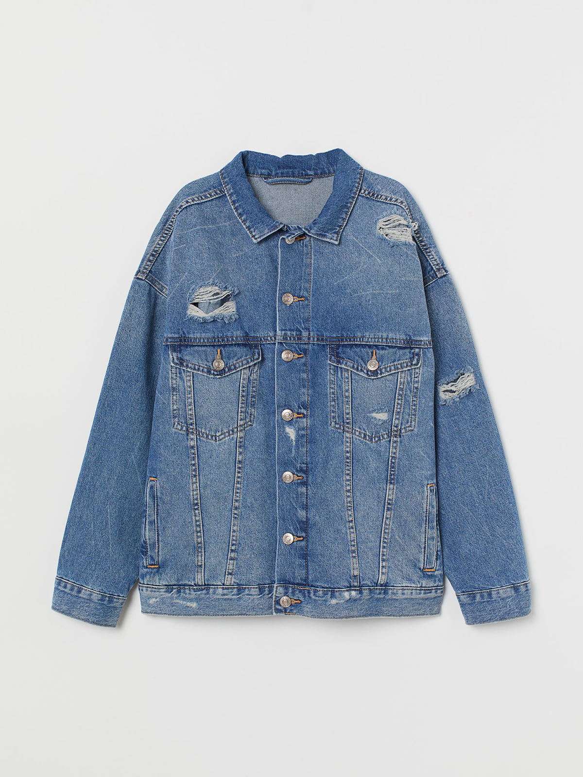 Куртка джинсовая синяя | 5641927